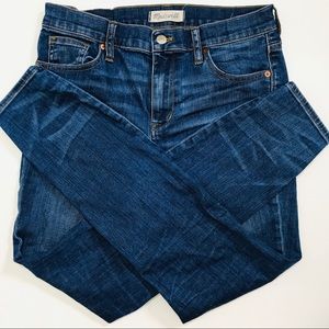 Madewell High Riser Skinny Sz 29 Dayton Wash